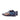 DapperFam Rafael in Denim / Brown Men's Hand-Painted Patina Oxford