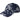 Kangol Tropic Paisley Adjustable Spacecap Baseball Cap in Dark Blue / White OSFM #color_ Dark Blue / White OSFM