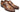 Paul Parkman Men's Wingtip Single Monkstraps in Brown & Camel