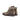 DapperFam Everest in Tweed / Dark Brown Men's Sartorial & Italian Pebble Grain Leather Hiking Boot