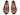 Paul Parkman Men's Leather Oxfords in Antique Brown Burnished