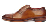 Paul Parkman Men's Classic Brogues in Light Brown