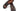 Paul Parkman Men's Hand-Painted Leather Wingtip Oxfords in Brown