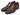 Paul Parkman Men's Hand-Painted Leather Wingtip Oxfords in Brown