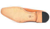 Paul Parkman Dual Tone Wingtip Derby Shoes in Cognac & Cream
