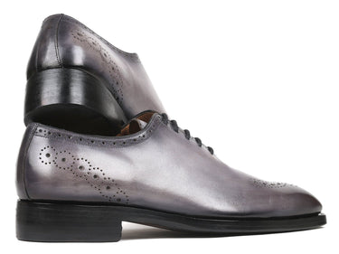 Paul Parkman Goodyear Welted Punched Oxfords in Gray