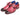 Paul Parkman Hand-Painted Derby Shoes in Pink & Purple