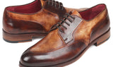 Paul Parkman Men's Derby Shoes in Dual Tone Brown