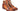 Paul Parkman Men's Side Zipper Leather Boots in Light Brown