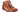Paul Parkman Men's Side Zipper Leather Boots in Light Brown