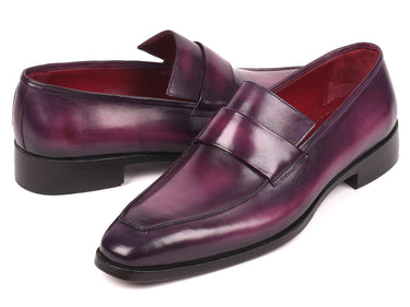 Paul Parkman Men's Loafers in Purple