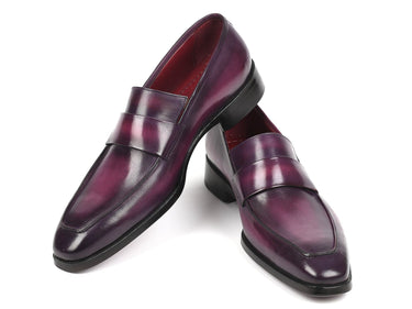 Paul Parkman Men's Loafers in Purple