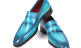 Paul Parkman Men's Loafers in Turquoise