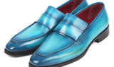 Paul Parkman Men's Loafers in Turquoise