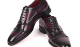Paul Parkman Men's Cap-Toe Oxfords in Purple