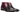 Paul Parkman Men's Calfskin Chukka Boots in Black & Purple