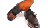 Paul Parkman Norwegian Welted Wingtip Derby Shoes in Bronze