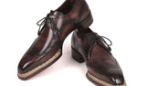 Paul Parkman Norwegian Welted Wingtip Derby Shoes in Bronze