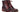 Paul Parkman Men's Leather Boots in Bordeaux & Navy