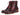 Paul Parkman Men's Leather Boots in Bordeaux & Navy