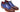 Paul Parkman Men's Goodyear Welted Wingtip Oxfords in Blue & Brown