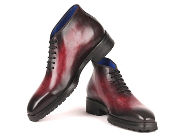 Paul Parkman Men's Ankle Boots in Bordeaux Burnished