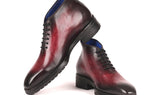 Paul Parkman Men's Ankle Boots in Bordeaux Burnished