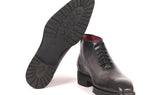 Paul Parkman Men's Ankle Boots in Gray Burnished