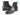 Paul Parkman Men's Leather Chelsea Boots in Black & Gray