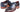 Paul Parkman Men's Opanka Construction Oxfords in Blue & Bordeaux