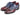 Paul Parkman Men's Wingtip Oxfords Goodyear Welted in Bordeaux, Grey & Blue