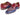 Paul Parkman Men's Double Monkstraps in Blue & Bordeaux