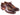 Paul Parkman Men's Opanka Construction Oxfords in Green & Bordeaux