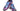 Paul Parkman Men's Opanka Construction Oxfords in Blue & Purple