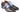 Paul Parkman Men's Kiltie Monkstraps in Blue & Brown