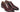 Paul Parkman Men's Hand-Painted Oxfords in Dark Bordeaux