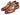 Paul Parkman Men's Ghillie Lacing Wingtip Brogues in Brown and Camel