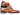 Paul Parkman Men's Ghillie Lacing Wingtip Brogues in Brown and Camel