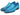 Paul Parkman Men's Perforated Leather Loafers in Turquoise