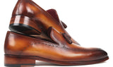 Paul Parkman Men's Tassel Loafers in Brown