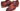 Paul Parkman Woven Leather Single Monkstraps in Reddish Brown