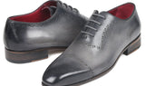 Paul Parkman Hand-Painted Classic Brogues in Grey
