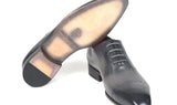 Paul Parkman Hand-Painted Classic Brogues in Grey