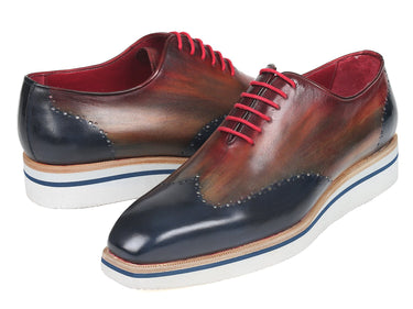 Paul Parkman Men's Smart Casual Wingtip Oxfords in Multiple Colors