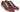 Paul Parkman Men's Smart Casual Wingtip Oxfords in Bordeaux & Green