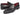 Paul Parkman Men's Hand-Painted Leather Penny Loafers in Black