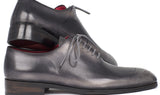 Paul Parkman Men's Wholecut Oxfords in Gray & Black
