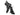 Paul Parkman Men's Croco-Embossed Leather Lace-Up Boots in Black