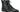 Paul Parkman Men's Croco-Embossed Leather Lace-Up Boots in Black