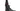 Paul Parkman Men's Croco-Embossed Leather Lace-Up Boots in Black